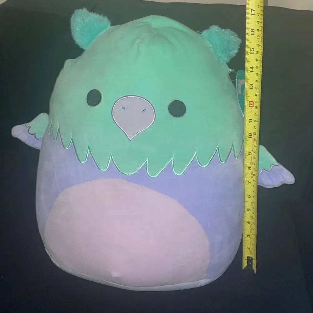 New with tags large 16” squishmallow Minerva plush mystical Griffin bird